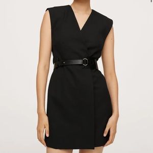 NWT Mango Belt wrap dress XXS